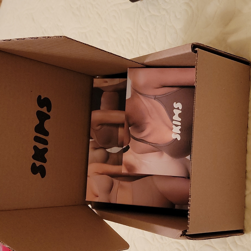 Skims bralette and core control thong.